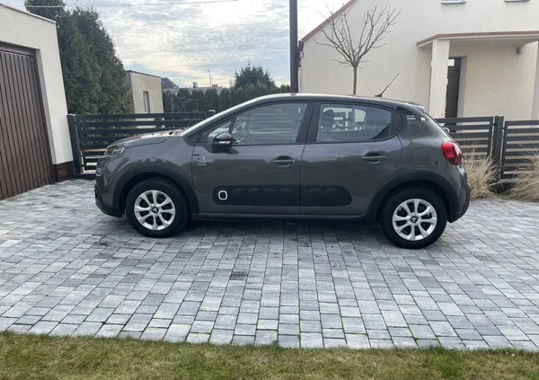 samochody osobowe Citroen C3 cena 42900 przebieg: 41000, rok produkcji 2019 z Gniezno